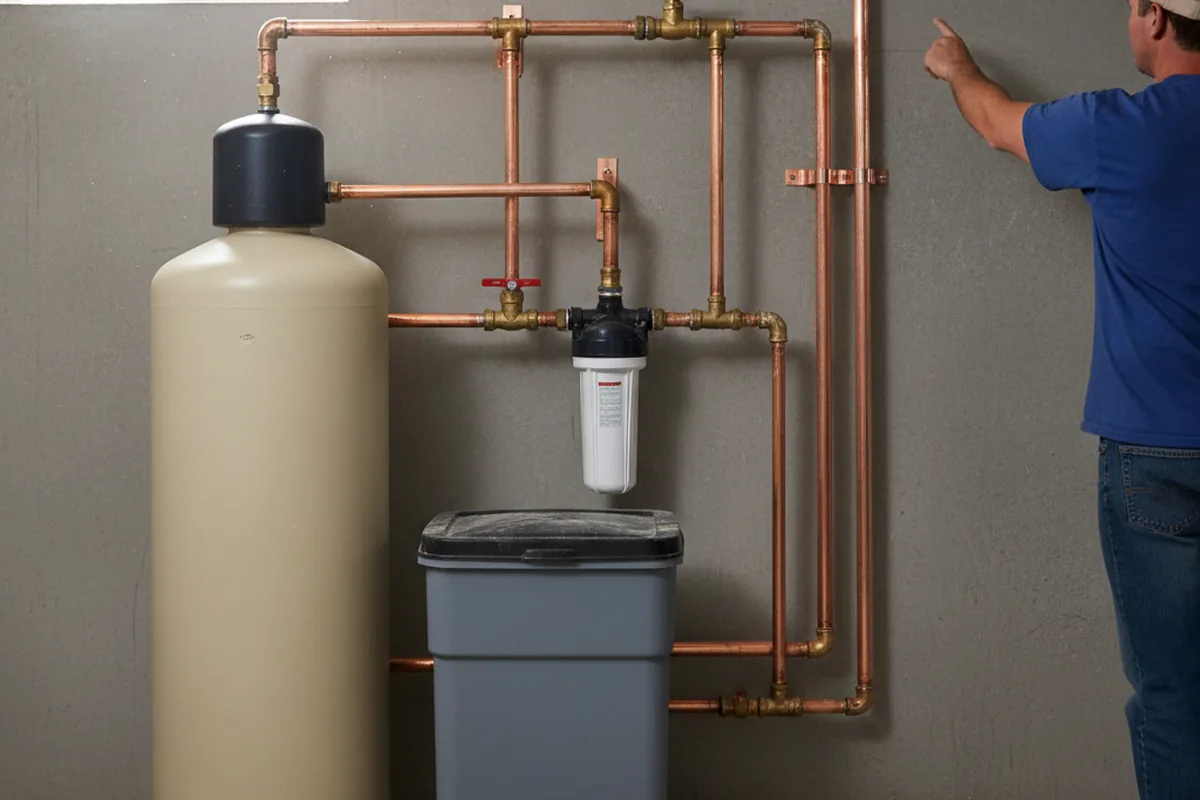 Whole-house water treatment system installed in Lima
